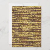 バブルズブローズ&バーベスターンアダルト誕生日 招待状 (裏面)