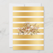 バブルズ秋コーヒーブライダルシャワー 招待状 (裏面)