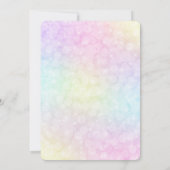 バブルズ ご招待 招待状 (裏面)