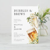 バブルズ アンド ブリュース カップルシャワー 招待状 (スタンド正面)