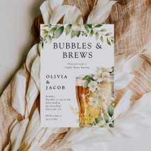 バブルズ アンド ブリュース カップルシャワー