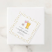 バブルズ アンド ブリュー カップルシャワー 感謝 フェイバータグ (インサイチュ)