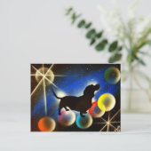 『バブルズ・ザ・ダックスフント』 ポストカード (スタンド正面)