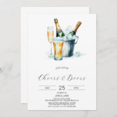 バブルズ＆ブリュー ご招待 招待状 (正面/裏面)