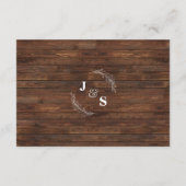 バブルズ＆ブルーズのカントリー風 詳細情報 エンクロージャーカード (裏面)