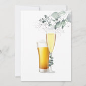 バブルズ＆ブルース カップルシャワー招待状 招待状 (裏面)