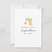 バブルズ＆ブルー「ゲスフー」シャワージェーム 招待状 (裏面)