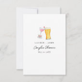 バブルズ＆ブルー  『彼らはどこにいた？』 シャワーゲーム 招待状 (裏面)