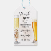 バブルズ&ブレウズ秋ユーカリプトゥスオータムメッセージカード ギフトタグ (正面)