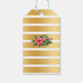 バブルズ&ブローズメッセージカードクリスマスブライダルシャワー ギフトタグ (裏面)