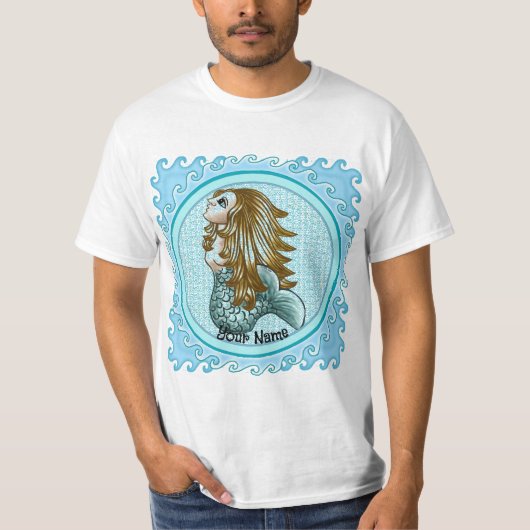 バブルズ ミスティック マーメイド Tシャツ (正面)