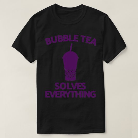 バブルティーが解決すべてのバブルティー3 Tシャツ (デザイン正面)