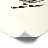 バブルティーウォールアートボバドリンクトレンディーキッチン ポスター (角)