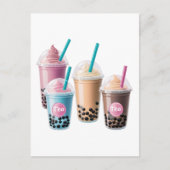 バブルティーキット、ポストクロッシング ポストカード (正面)