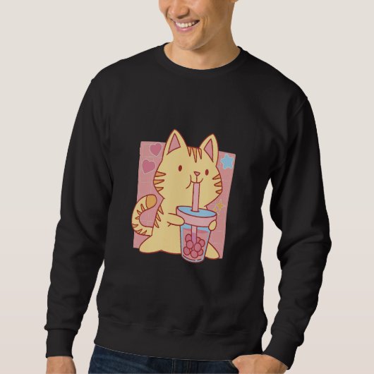 バブルティーキャッツ スウェットシャツ (正面)