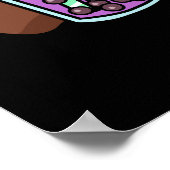 バブルティーギフトガールレッドパンダボバティーバブルティー ポスター (角)