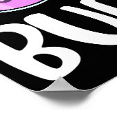 バブルティーギフト女の子かわいいバブルティー ポスター (角)