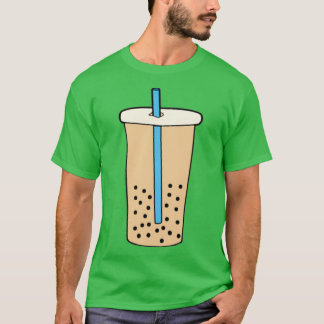 バブルティーボバミルクティー Tシャツ