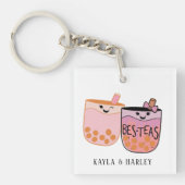 バブルティーボバ最高の友 キーホルダー (正面)