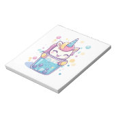 バブルティーユニコーン（1） ノートパッド (回転)