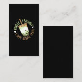 バブルティーラバーボバティードリンカー 名刺 (正面/裏面)