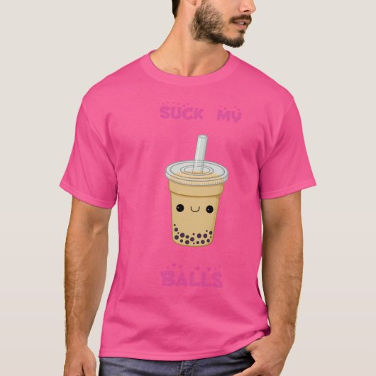 バブルティー吸 – 私のボール Tシャツ (正面)