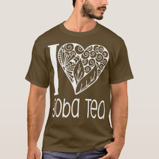 バブルティー好きのためのボバティー愛 1005 Tシャツ