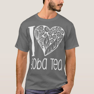 バブルティー好きプレミアムボバティー Tシャツ