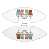 バブルティー漫画イラストレーション アメリカンフットボール (パネル)