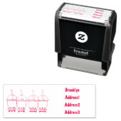 バブルティー漫画イラストレーション セルフインキングスタンプ (インサイチュ)