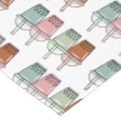 バブルティー漫画イラストレーション テーブルクロス (アングル)