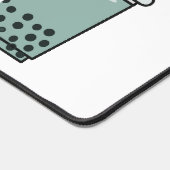 バブルティー漫画イラストレーション デスクマット (コーナー)