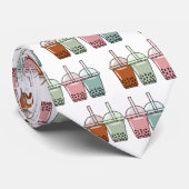 バブルティー漫画イラストレーション ネクタイ (ロール)