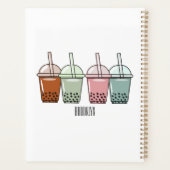 バブルティー漫画イラストレーション プランナー手帳 (裏面)