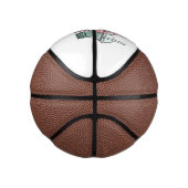 バブルティー漫画イラストレーション ミニバスケットボール (右)