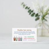 バブルティー漫画イラストレーション 名刺 (スタンド正面)