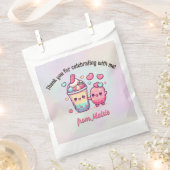 バブルティー誕生日のバッグ フェイバーバッグ (クリップ留めされた状態)