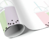 バブルティー ラッピングペーパー (ロールコーナー)