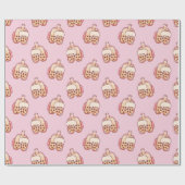 バブルティー ラッピングペーパー (フラット)