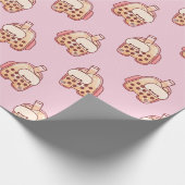 バブルティー ラッピングペーパー (角)