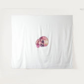 バブルトラブルスカルおもしろい- Gumスケルトン タペストリー (正面(横))