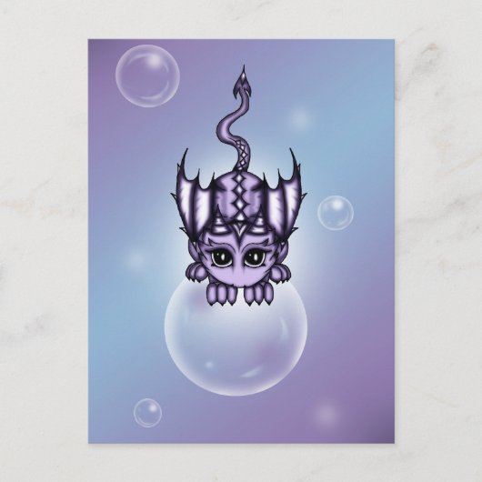 バブルドラゴン ポストカード (正面)