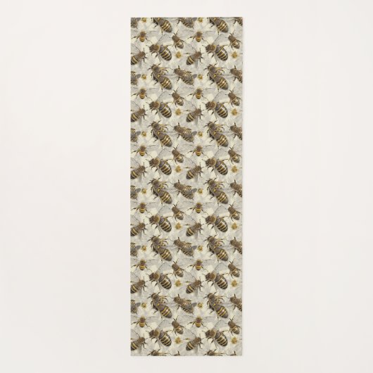 バブルハチ ヨガマット (裏面)