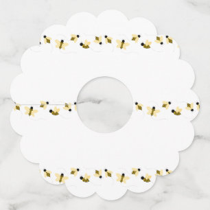 バブルハチ ワイングラスタグ