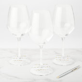 バブルハチ ワイングラスタグ (セット)