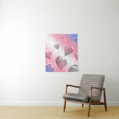 バブルハートトランスジェンダー タペストリー (インサイチュ)