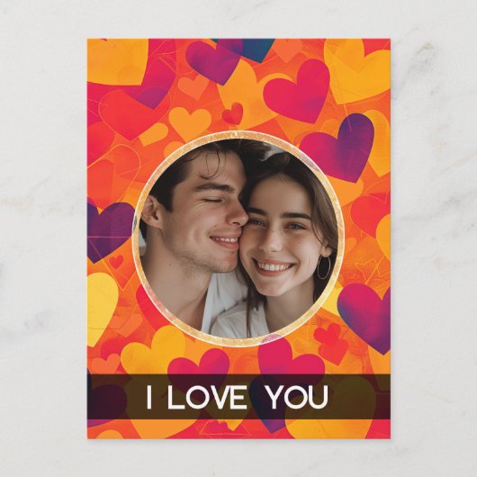 バブルハート シーズンポストカード (正面)