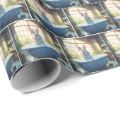 バブルバスのバニー ラッピングペーパー (ロールコーナー)