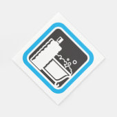 バブルバスアイコンナプキン スタンダードランチョンナプキン (角)