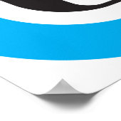 バブルバスアイコン リラックスバスルーム スパ ポスター (角)